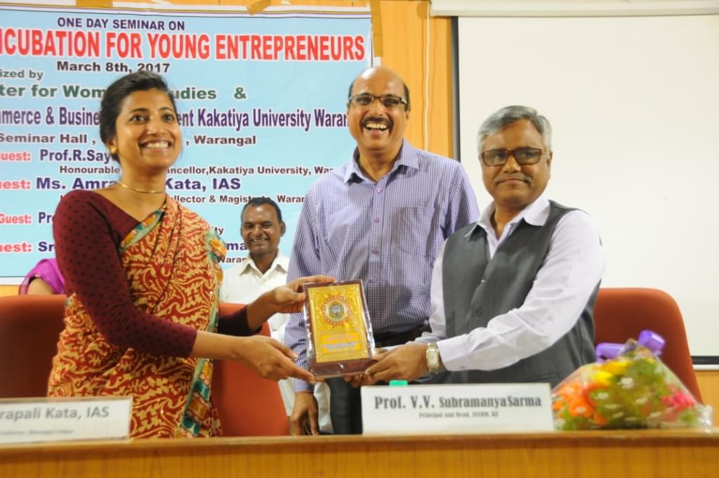 Kakatiya University Warangal Womens Day Seminar photo 4